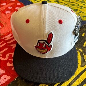 KTHLA (KILLTHEHYPE) x Cleveland Indians “Worlds Champions” Baseball Cap NWT